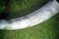 Trinkhorn Wikinger Runen